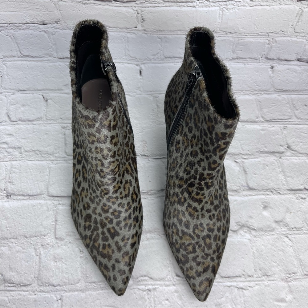 NWOB Preston & York Leopard Print Haircalf Boots - Picture 8 of 16